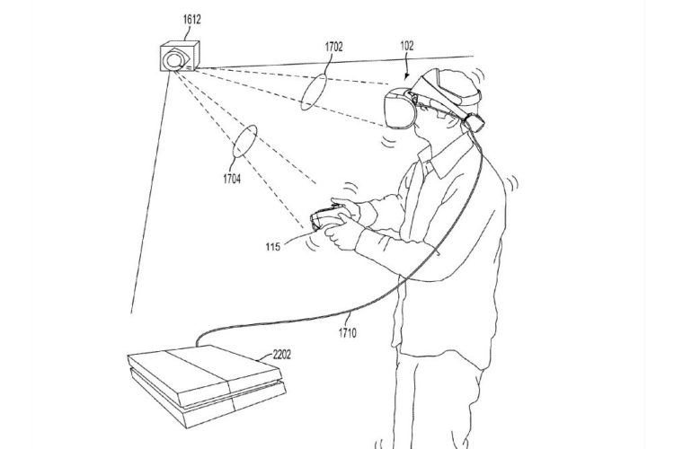 Brevet PS VR détecteur mouvements