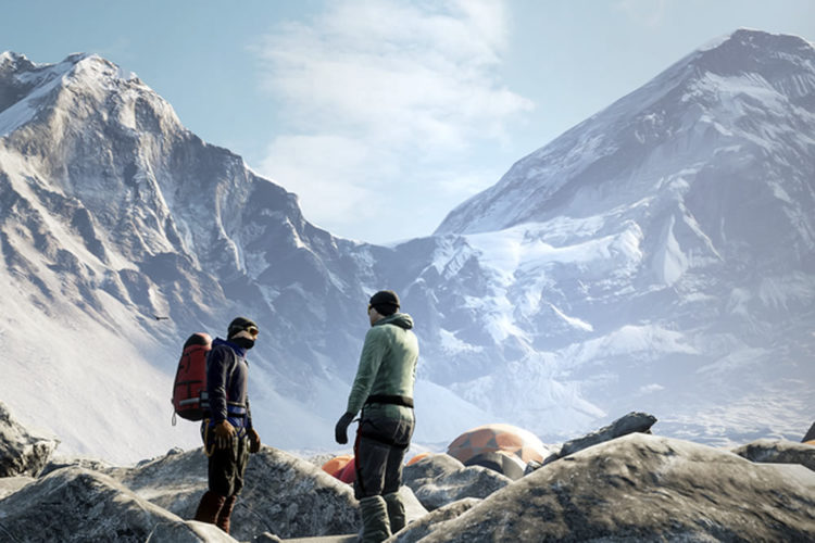 Everest VR jeu escalade