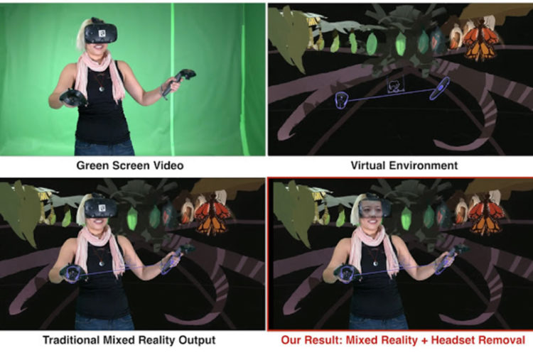 Google casque de réalité virtuelle transparent