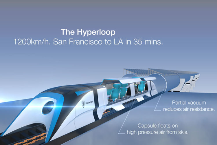 Hyperloop vidéo réalité virtuelle 360 degrés