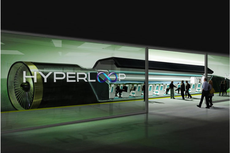 Hyperloop vidéo VR 360 degrés