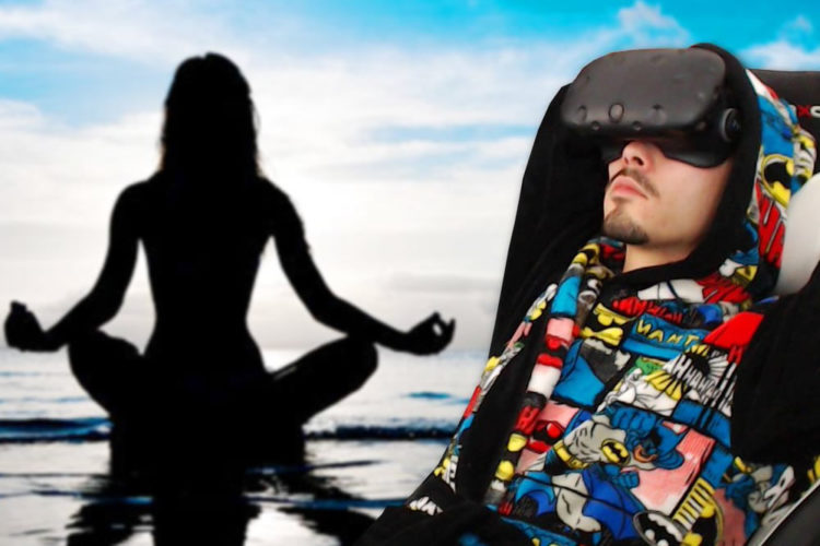 Relaxer déstresser zen réalité virtuelle VR