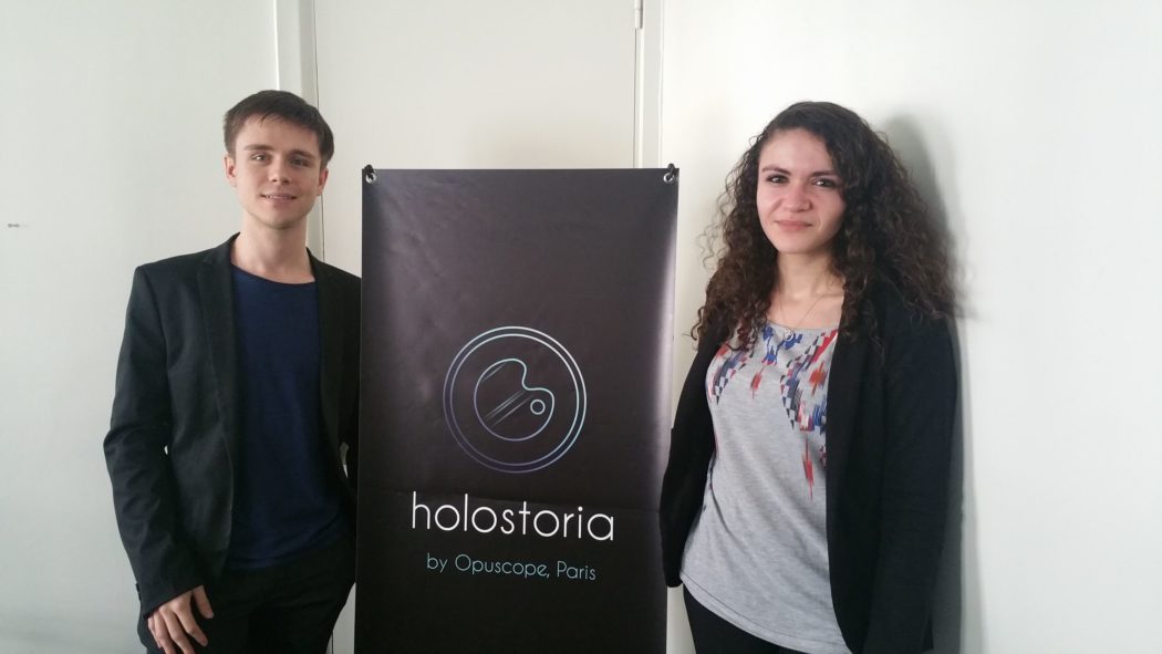 Opuscope HoloStoria HoloLens startup réalité mixte augmentée MR ar LOGICIEL CReATION CONTENU