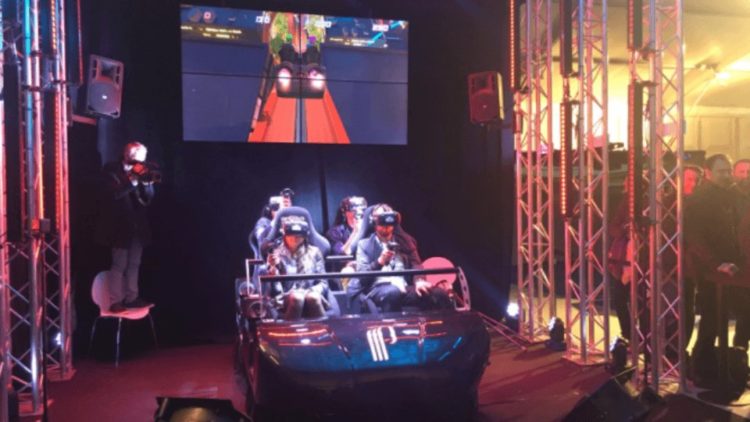 Laval Virtual Partouche Roller coaster expérience VR