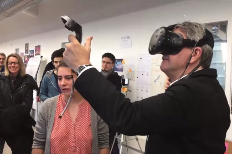 Mélenchon réalité virtuelle réalité augmentée jeux vidéos