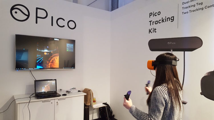 Pico Neo Laval Virtual casque autonome PC android test prise en main startups VR/ar