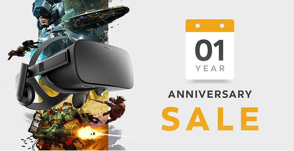 Promotions Oculus Store anniversaire Rift jeux pack