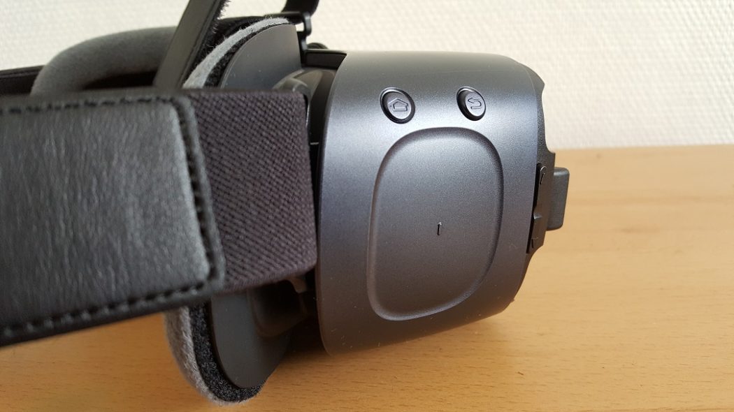 test Gear VR 2017 unboxing Samsung dos backlogo pavé tactile