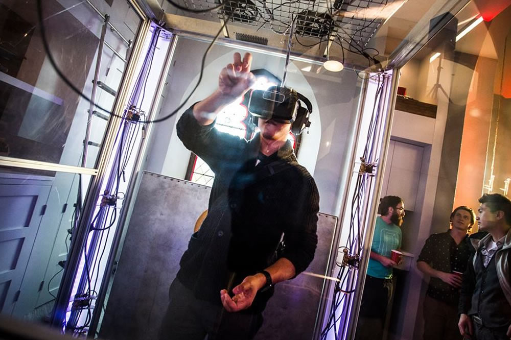 Cabine expérience réalité virtuelle