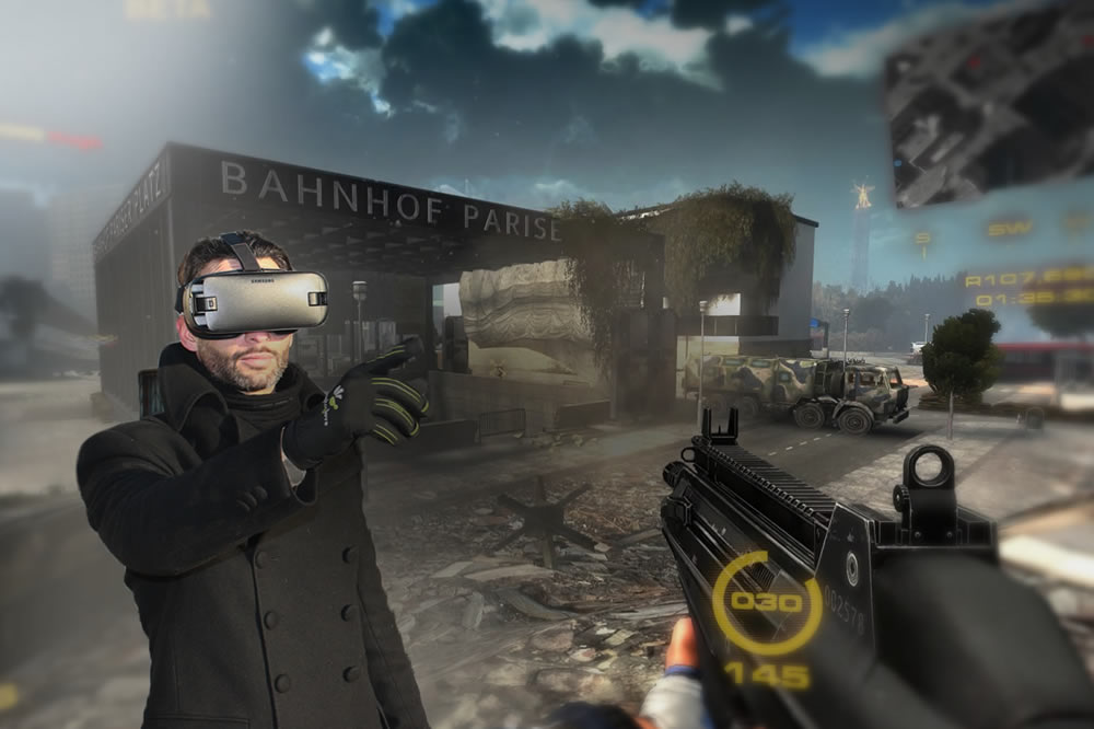 CaptoGlove gants connectés pour la réalité virtuelle VR