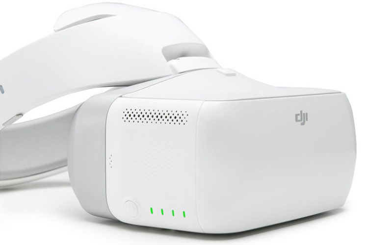 Dji Googles casque de réalité virtuelle pour drones