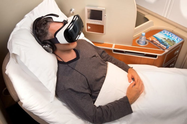 VR à bord des avions