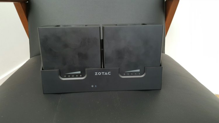 zotac vr go test autonomie batterie socle station recharge