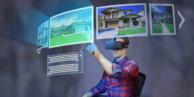 Résultat de recherche d'images pour "l'immobilier réalité augmentée casque vr"