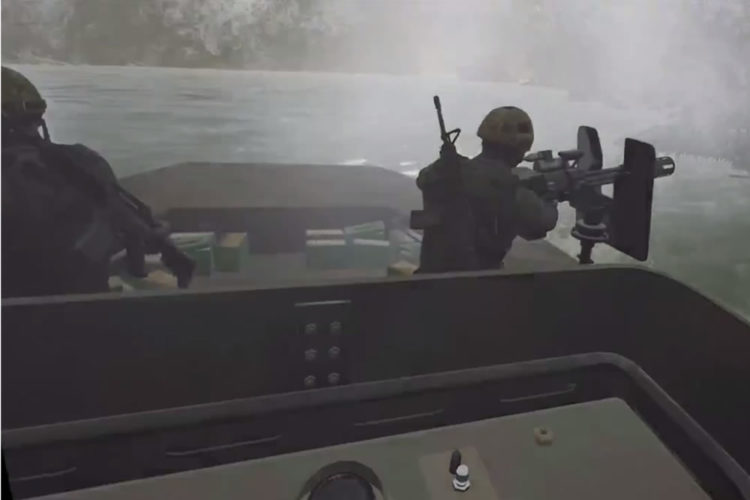 Marine de guerre américaine recrutement jeu VR réalité virtuelle