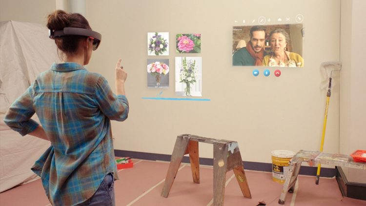 Skype for hololens selection concours jeux et applications AR 2017