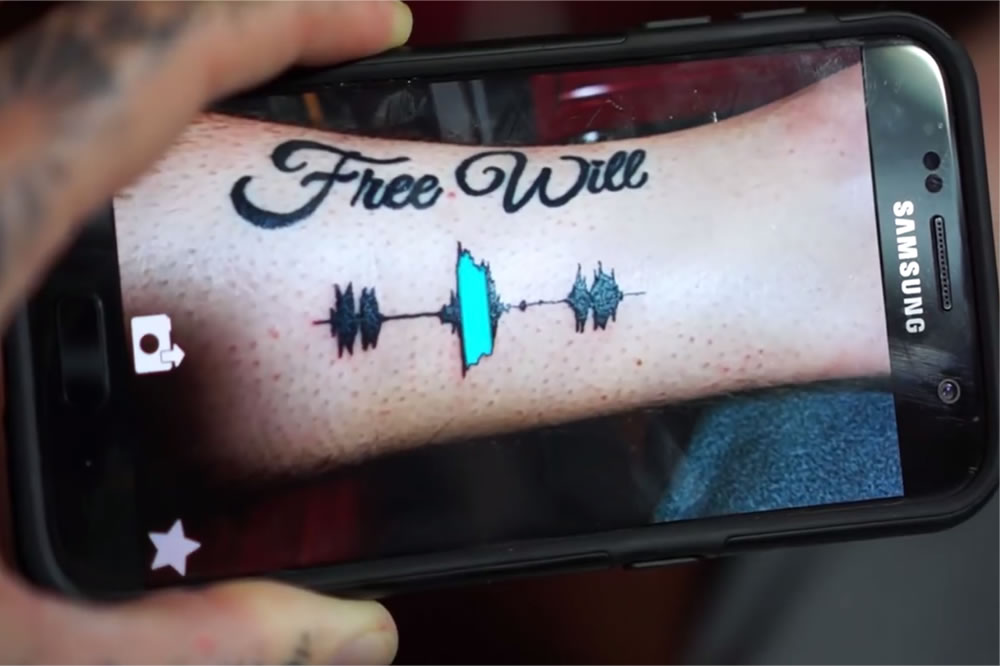 Tatouage sonore en réalité augmentée