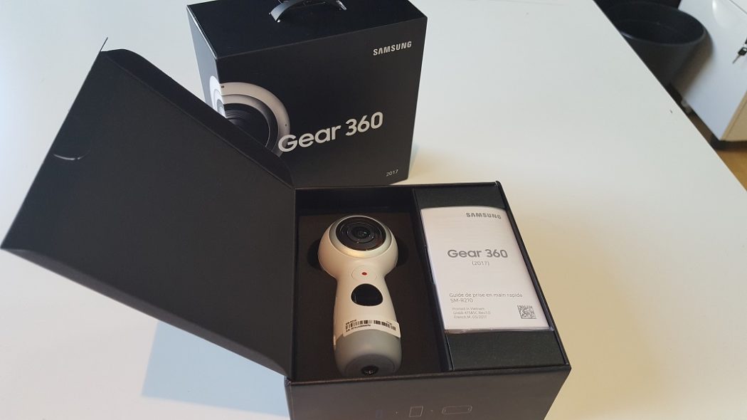 test gear 360 Samsung