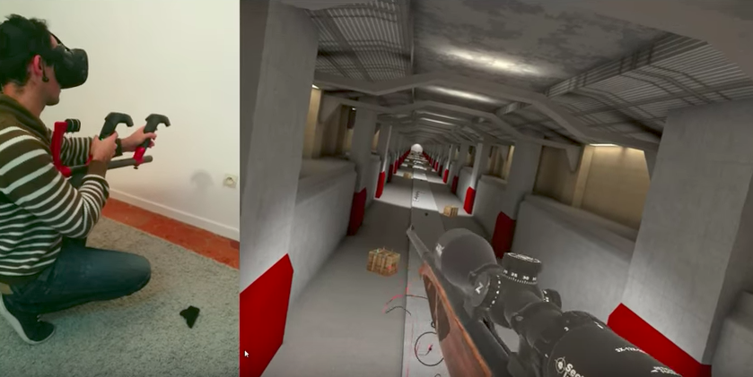 Test : Protube VR le meilleur fusil VR disponible pour HTC Vive et Oculus Rift