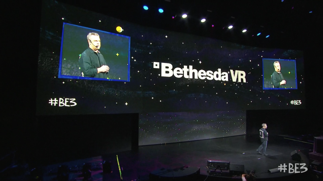 bethesda vr, fallout 4 vr doom vfr e3 2017 date de sortie htc vive psvr