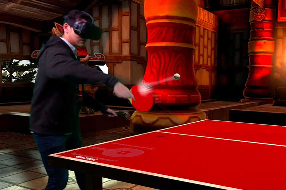 Jeux de sport en réalité virtuelle VR