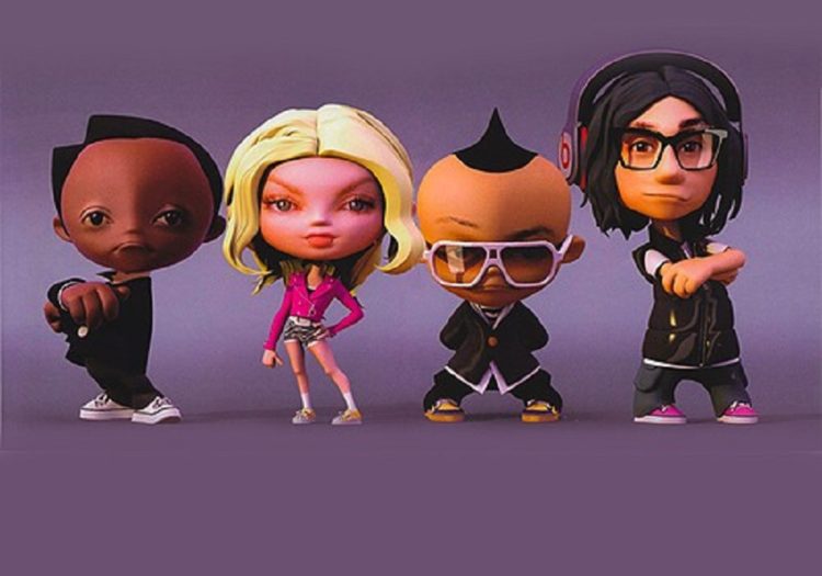 Black Eyed Peas technologies en réalité augmenté