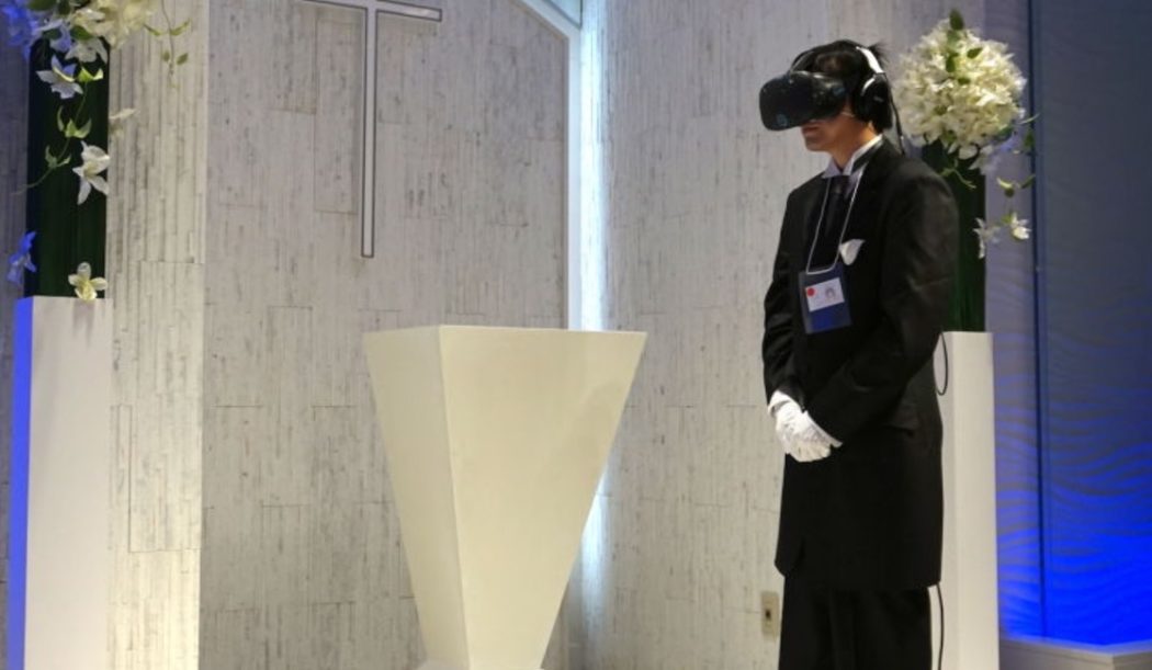 mariage réalité virtuelle japon htc vive insolite