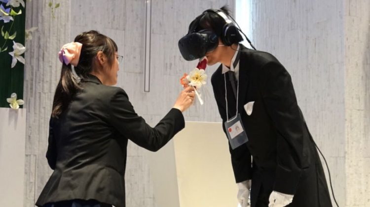 mariage réalité virtuelle japon htc vive insolite