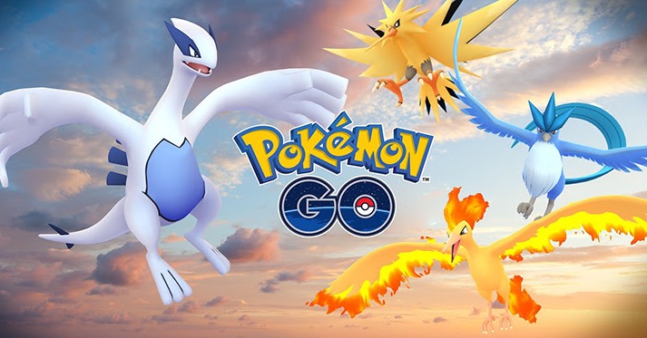 Pokémon GO - Les Pokémon Légendaires sont disponibles Lugia Artikodin