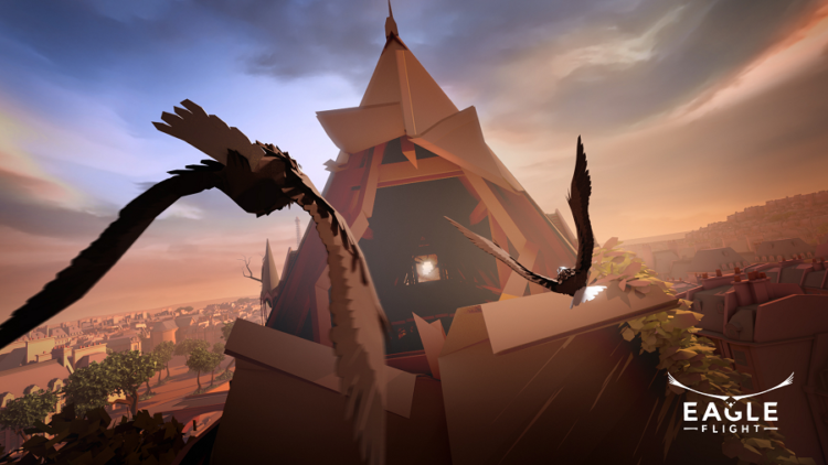 test jeu ubisoft eagle flight realite virtuelle