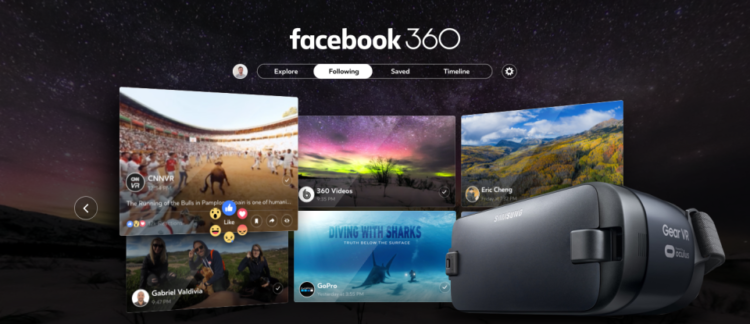 facebook sur gear vr, oculus home, oculus firt, réseaux sociaux, intégration