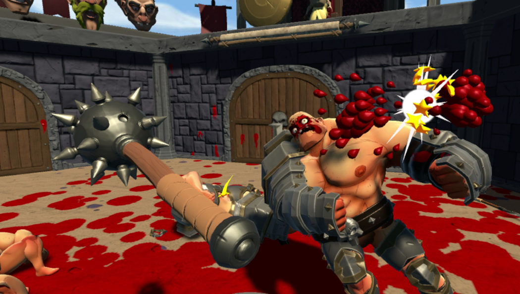 gorn test vr oculus rift htc vive