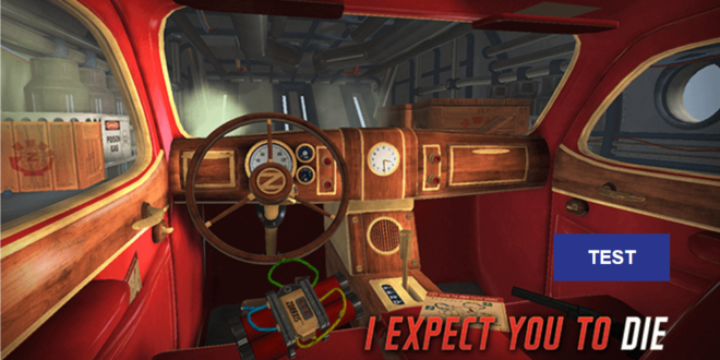 I Expect You To Die Test Jeu VR