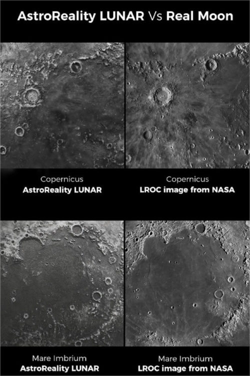 Lunar reproduction réalité augmentée Lune
