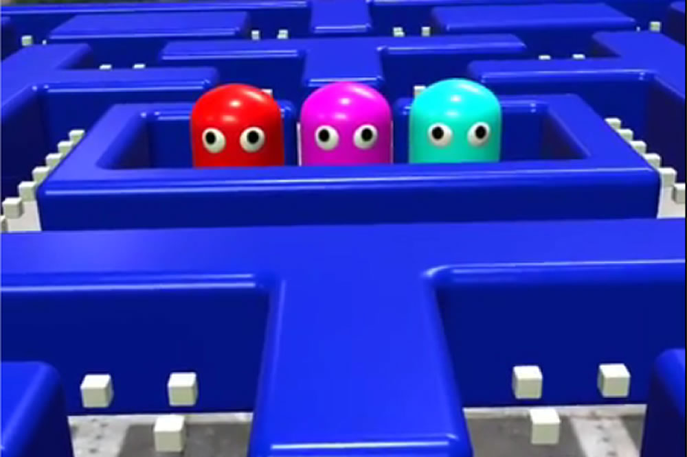 Pac-Man réalité augmentée AR ARKit