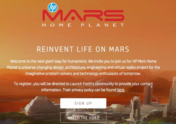 HP, Mars home planet, Nvidia, conquête spatiale, espace, astronaute