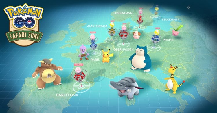 Pokemon Go événement anniversaire centre commercial