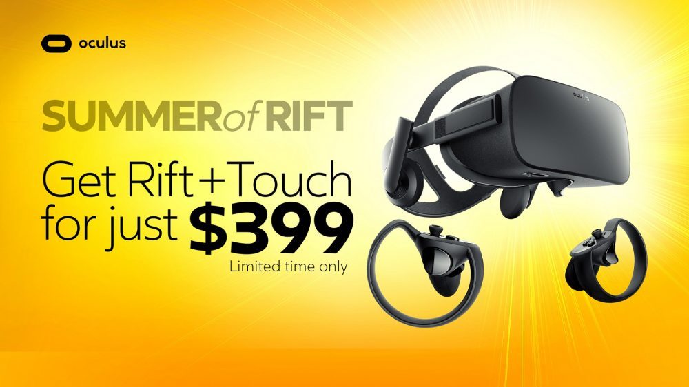 Promotion Pack Oculus Rift + Touch