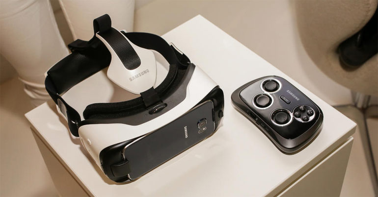 samsung gear vr manette