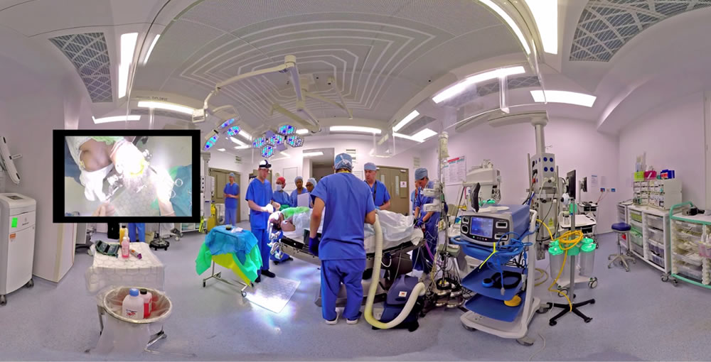 Vidéo 360 neurochirurgie anévrismes