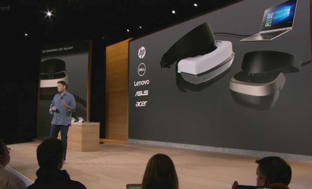 windows mixed reality conference lancement microsoft