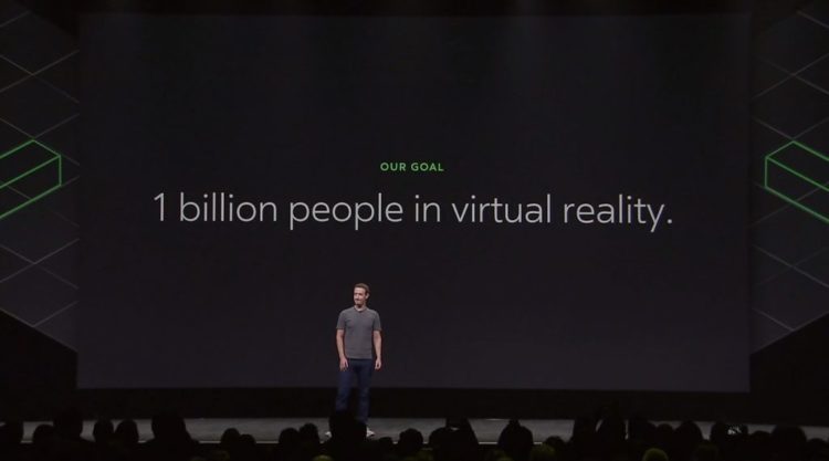 facebook 1 milliard vr