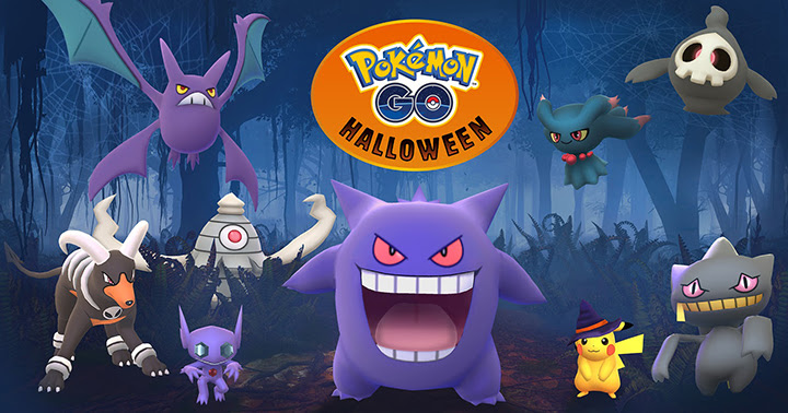 pokémon go halloween 2017