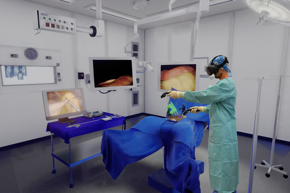 Vtopia Surgical réalité virtuelle apprentissage chirurgie