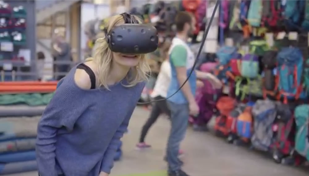 Décathlon réalité virtuelle choix tente camping