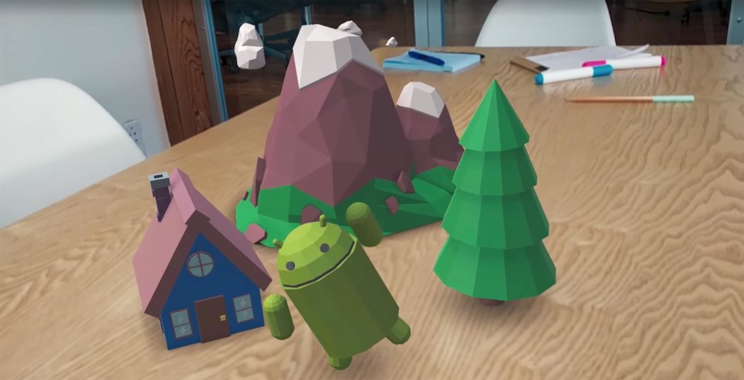 réalité augmentée android google smartphones