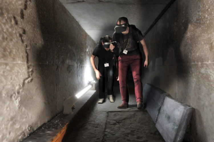 ScanPyramids VR expérience cité de l'architechture Paris