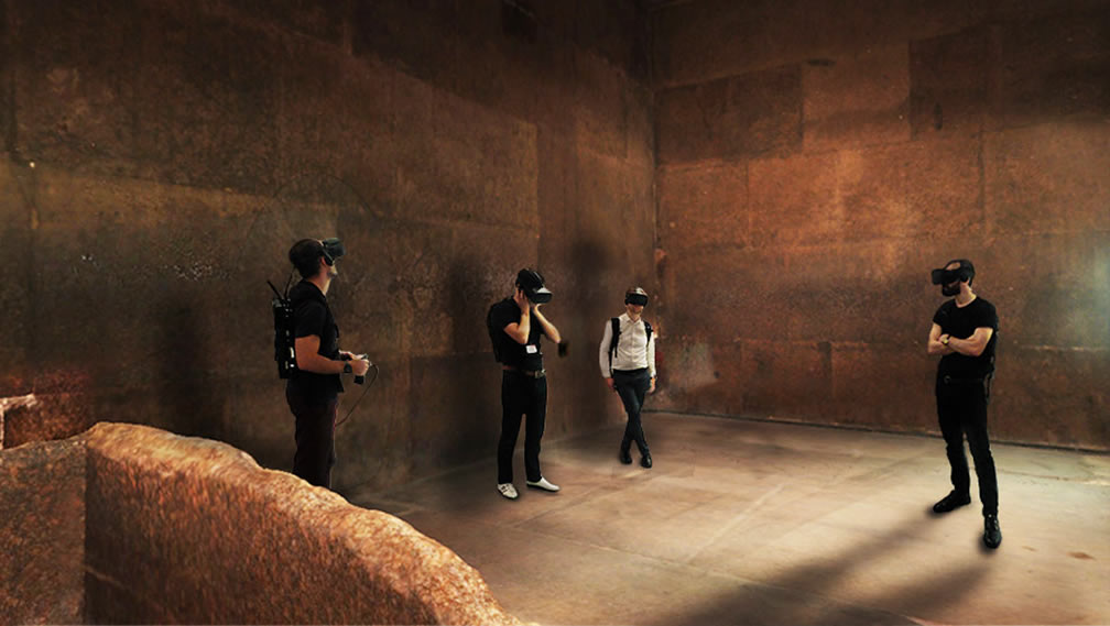 ScanPyramids VR expérience réalité virtuelle