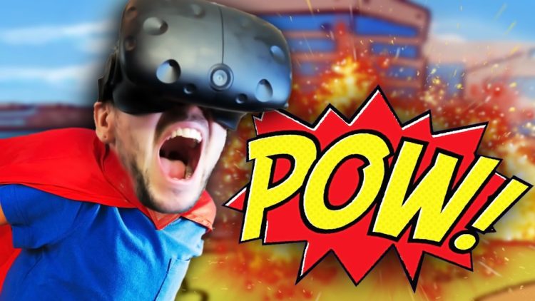 super héros vr