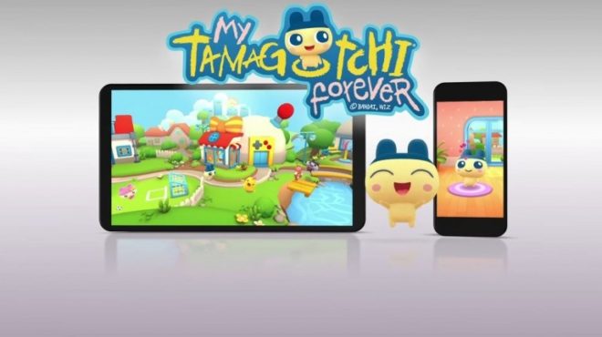 Tamagotchi AR application smartphone